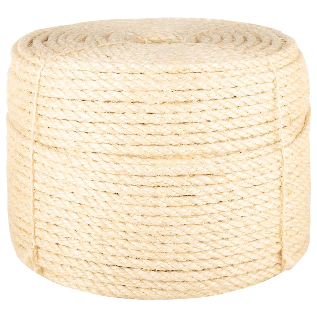 Vidaxl reb 10 mm 25 m 100% sisal