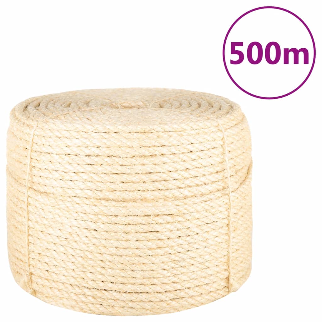 Corde Vidaxxl 10 mm 500 m 100% sisal