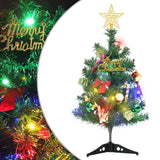 VidaXL Sapin de Noël artificiel avec éclairage mini 20 LED 45 cm vert
