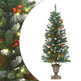 Vidaxl 4 pièces de décoration de porte de Noël PVC
