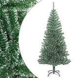 VidaXL Sapin de Noël artificiel avec neige 180 cm vert