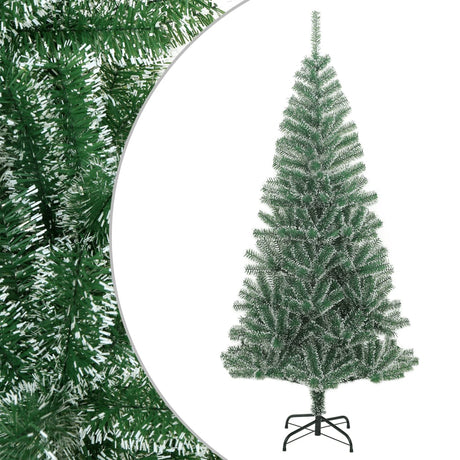 Vidaxx sapin de Noël artificiel avec neige 240 cm vert