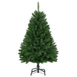 VidaXL Sapin de Noël artificiel avec charnières et support 150 cm
