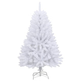 VidaXL Kunstkerstboom with hinges and standard 120 cm white