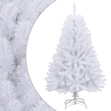 Vidaxx sapin de Noël artificiel avec charnières et support 150 cm blanc