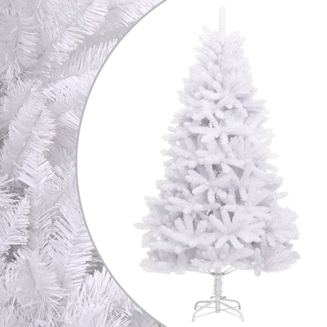 Vidaxl Kunstkerstboom avec des charnières et 180 cm standard blanc