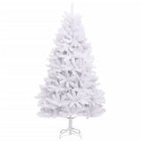 Vidaxl kunstkerstboom avec charnières avec 240 cm standard blanc