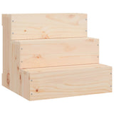 Vidaxx escalier pour animaux de compagnie 40x37,5x35 cm en bois de pin massif