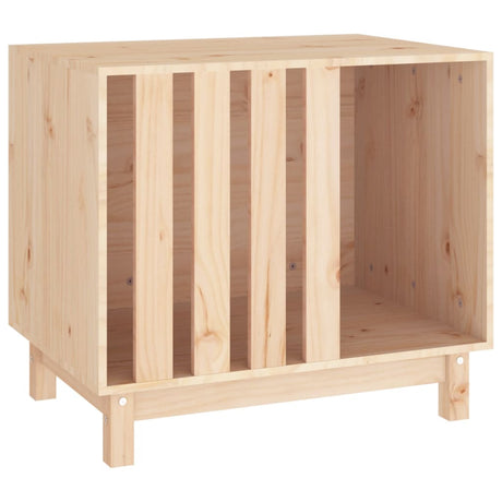 Vidaxxl niche pour chien 70x50x62 cm bois de pin massif