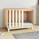 Vidaxl dog loft 90x60x67 cm solid pine