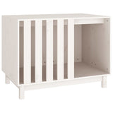 Vidaxx niche pour chien 90x60x67 cm bois de pin massif blanc