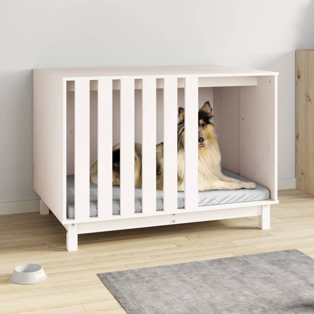 Vidaxl dog loft 100x70x72 cm pino solido