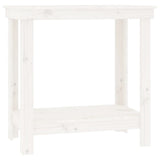 Vidaxx établi 80x50x80 cm bois de pin massif blanc