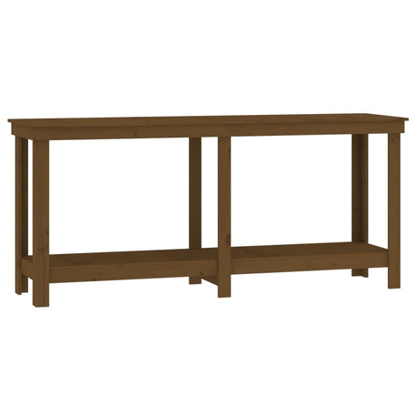 Vidaxx établi 180x50x80 cm bois de pin massif marron miel