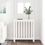 Construction de radiotorom vidaxl 79.5x19x84 cm Pine solide blanc