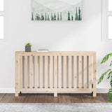 Vidaxx contour de radiateur 153x19x84 cm en bois de pin massif