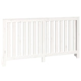 Construction de radiatorom vidaxl 153x19x84 cm en pin solide blanc