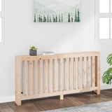 Vidaxx contour de radiateur 169x19x84 cm en bois de pin massif