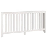 Construction de radiatorom vidaxl 169x19x84 cm en pin massif blanc