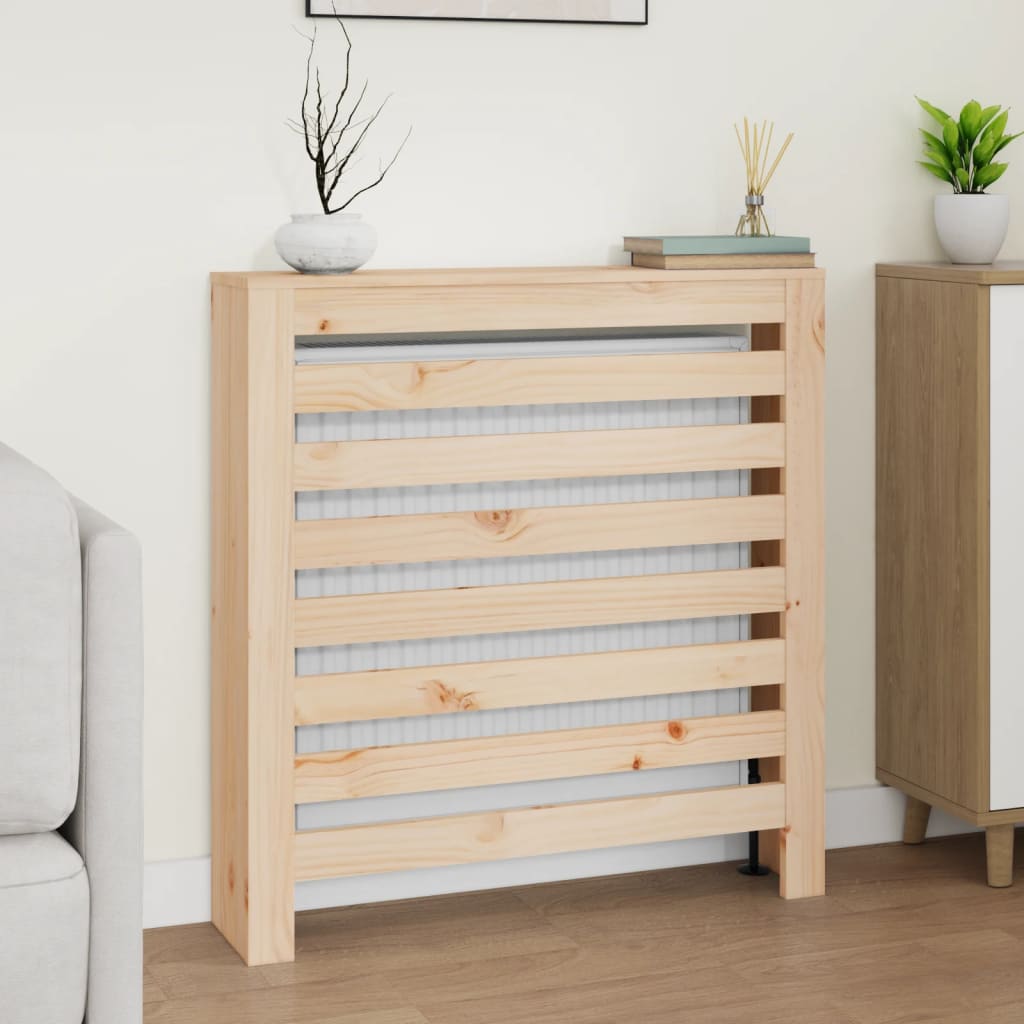 Encadrement de radiateur Vidaxx 79,5x19x84 cm en bois de pin massif