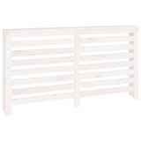 Construction de radiatorom vidaxl 153x19x84 cm en pin solide blanc