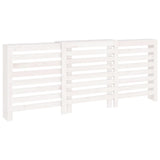 Construction de radiatorom vidaxl 210x21x85 cm Pine solide blanc