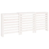 Construction de radiatorom vidaxl 210x21x85 cm Pine solide blanc