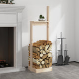 VIDAXL -Holzblockhalter 33,5x30x110 cm Festkiefer