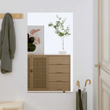 Vidaxx miroir mural 50x80 cm verre rectangulaire