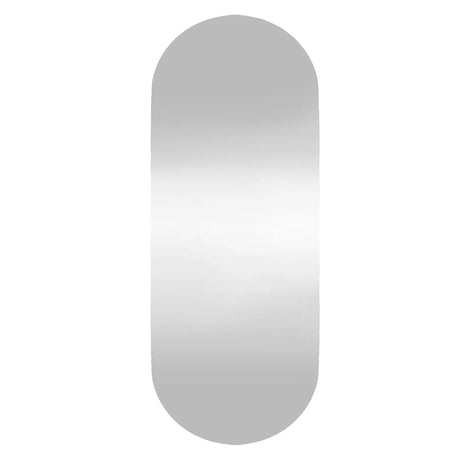 Miroir mural Vidaxl 20x50 cm Verre ovale