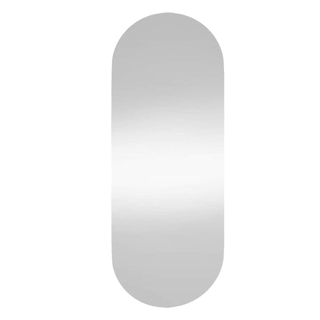 Miroir mural Vidaxl 20x50 cm Verre ovale
