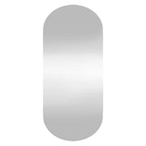 Miroir mural Vidaxl 30x70 cm Verre ovale
