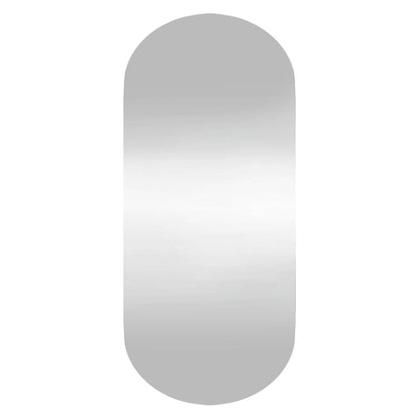 Miroir mural Vidaxl 30x70 cm Verre ovale