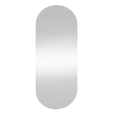 Miroir mural Vidaxl 30x70 cm Verre ovale