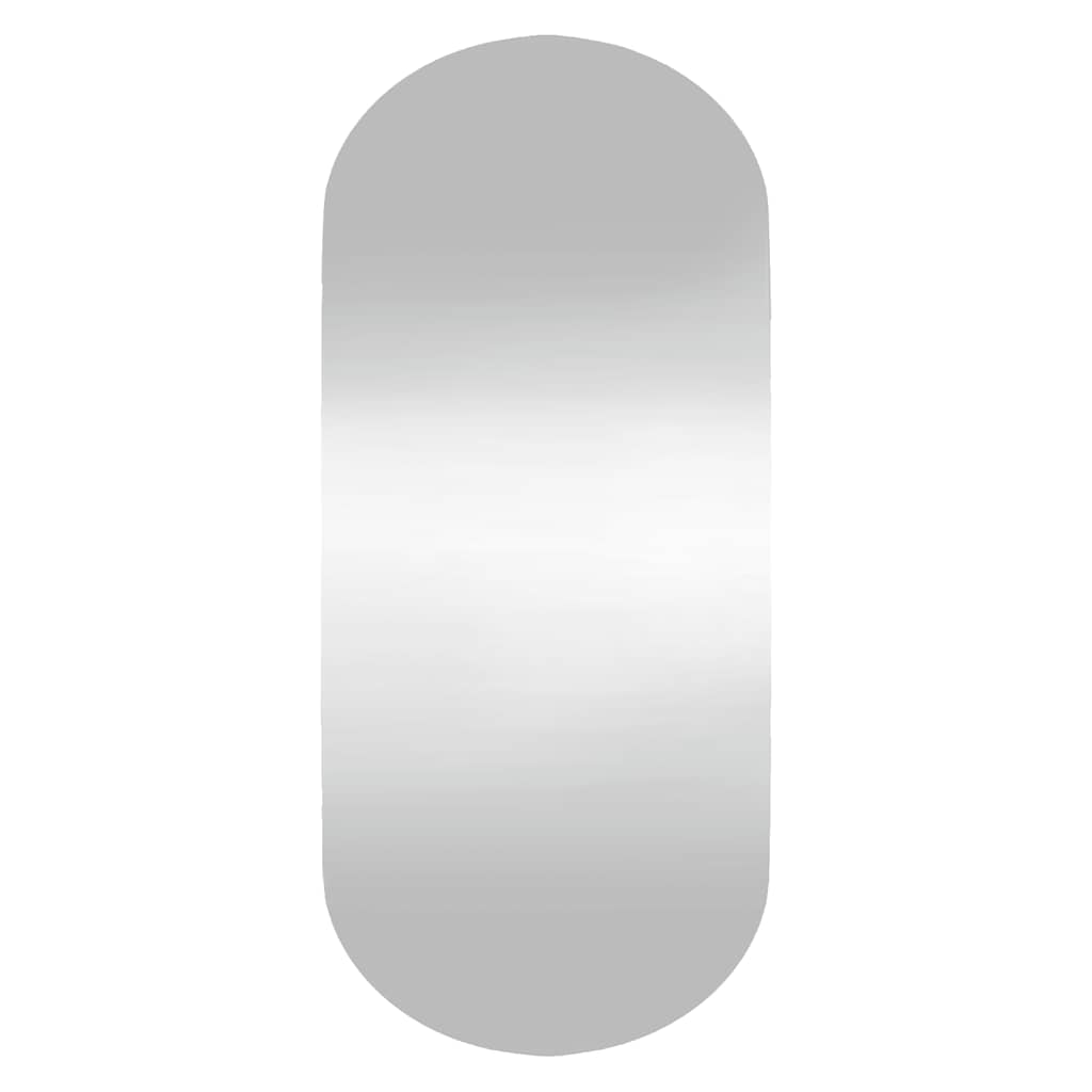 Miroir mural vidaxl 40x90 cm verre ovale