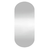 Miroir mural vidaxl 40x90 cm verre ovale