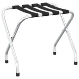 Vidaxl à bagages Rack 56x40x49 cm noir et argent