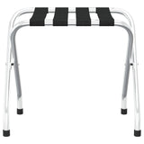 Vidaxl bagage rack 56x40x49 cm svart och silver