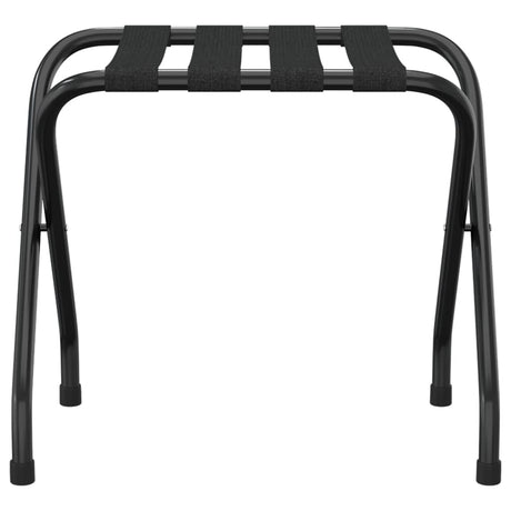 Rack à bagages Vidaxl 56x40x49 cm noir