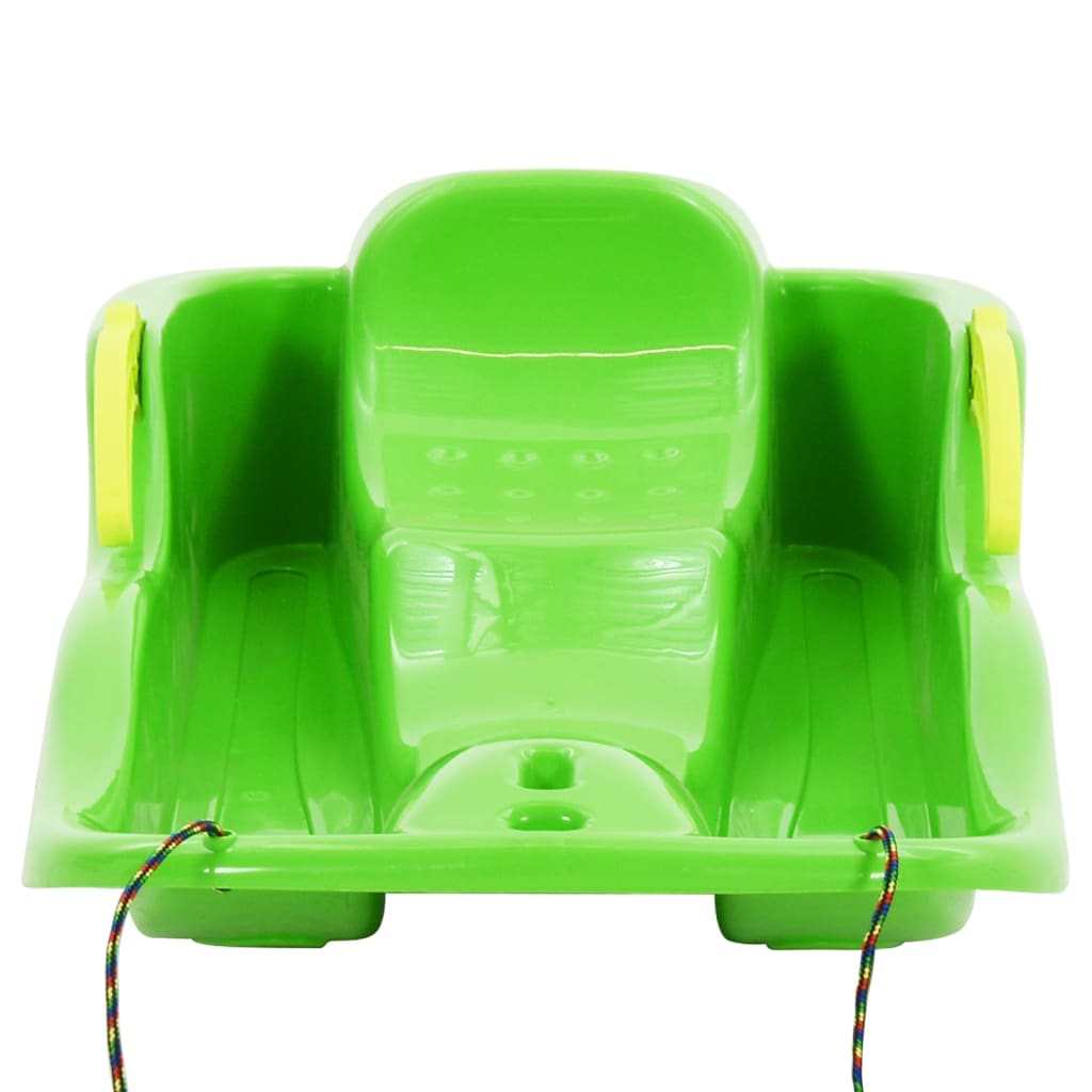 Vidaxx luge avec freins 87x40x18 cm polypropylène vert