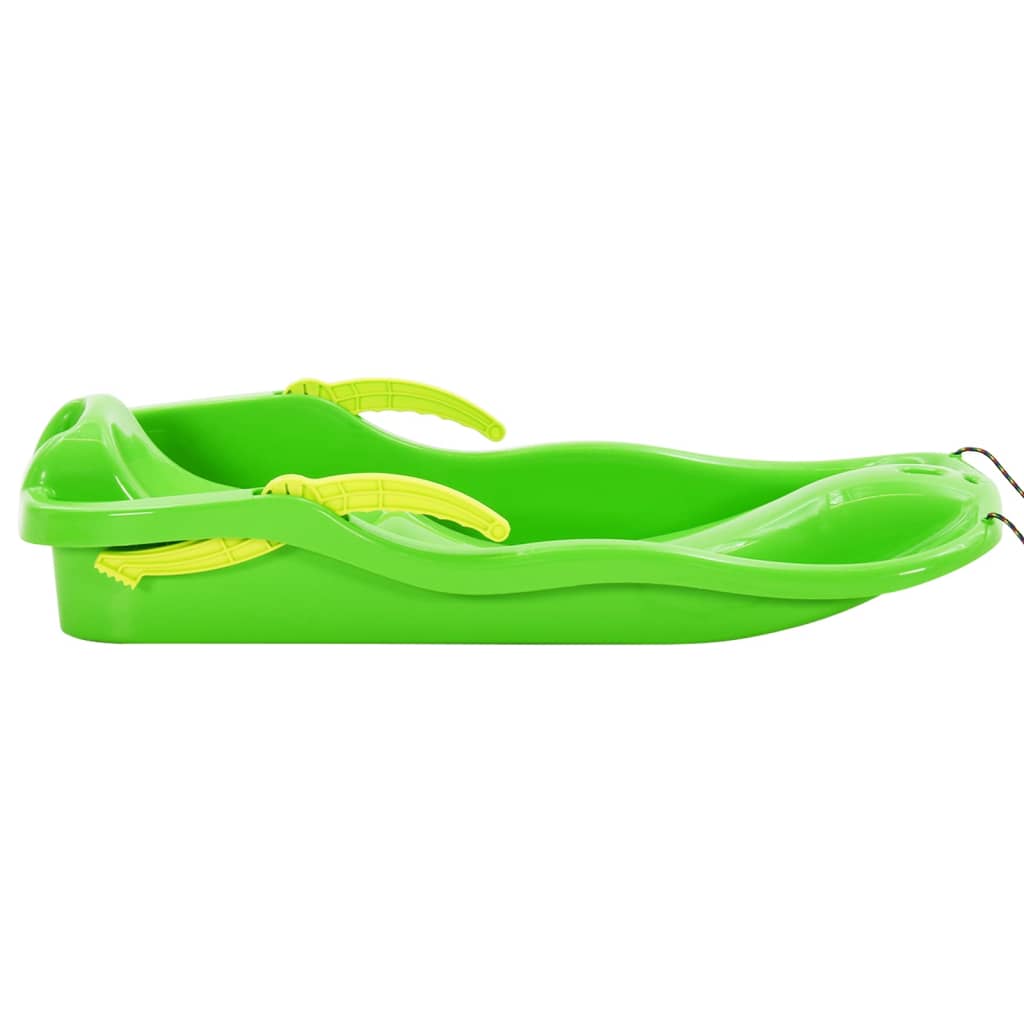 Vidaxx luge avec freins 87x40x18 cm polypropylène vert
