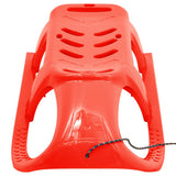 Vidaxl Kinderslee 102.5x40x23 cm Rouge en polypropène