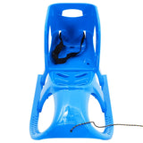 Slee Vidaxl avec siège 102.5x40x23 cm Bleu en polypropène