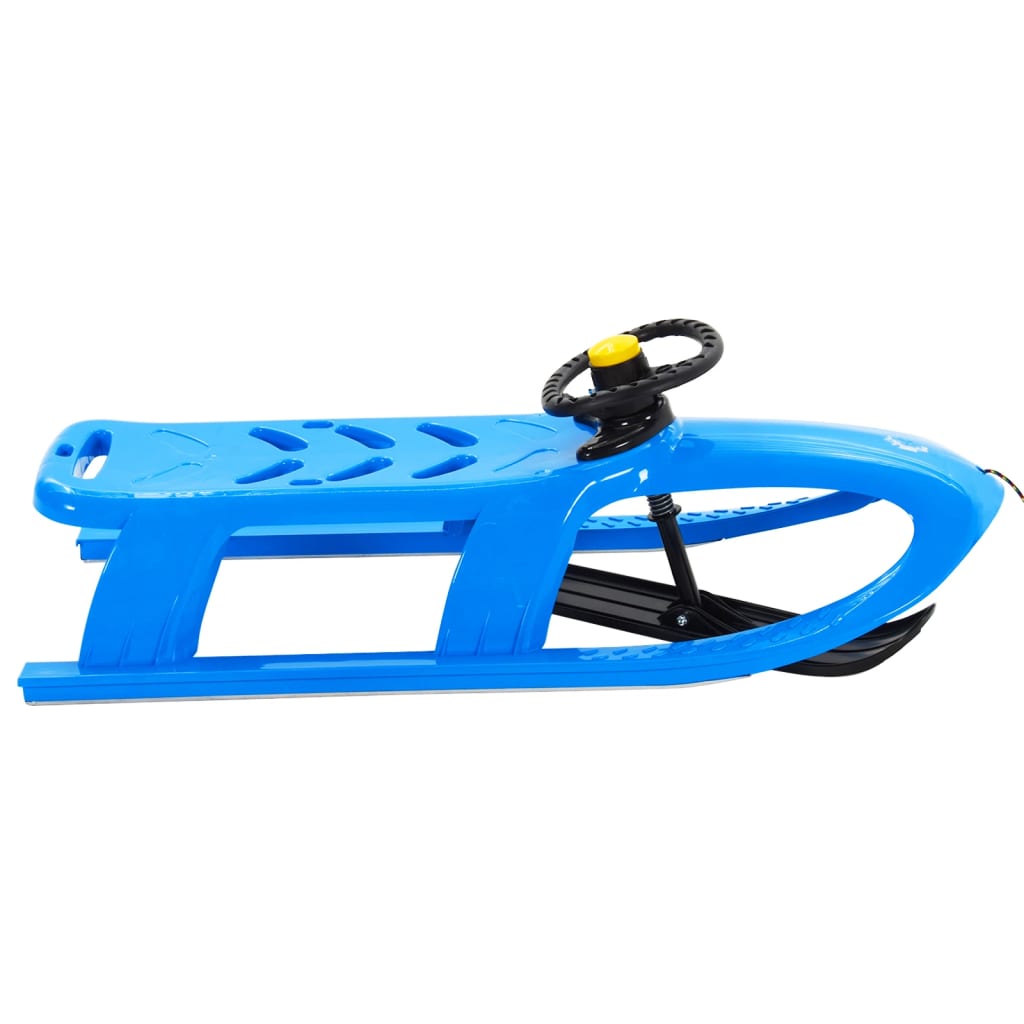 Slee vidaxl avec volant 102.5x40x23 cm bleu polypropène