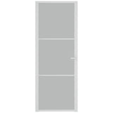 Vidaxl inner door 76x201.5 cm Matt glass and aluminum white