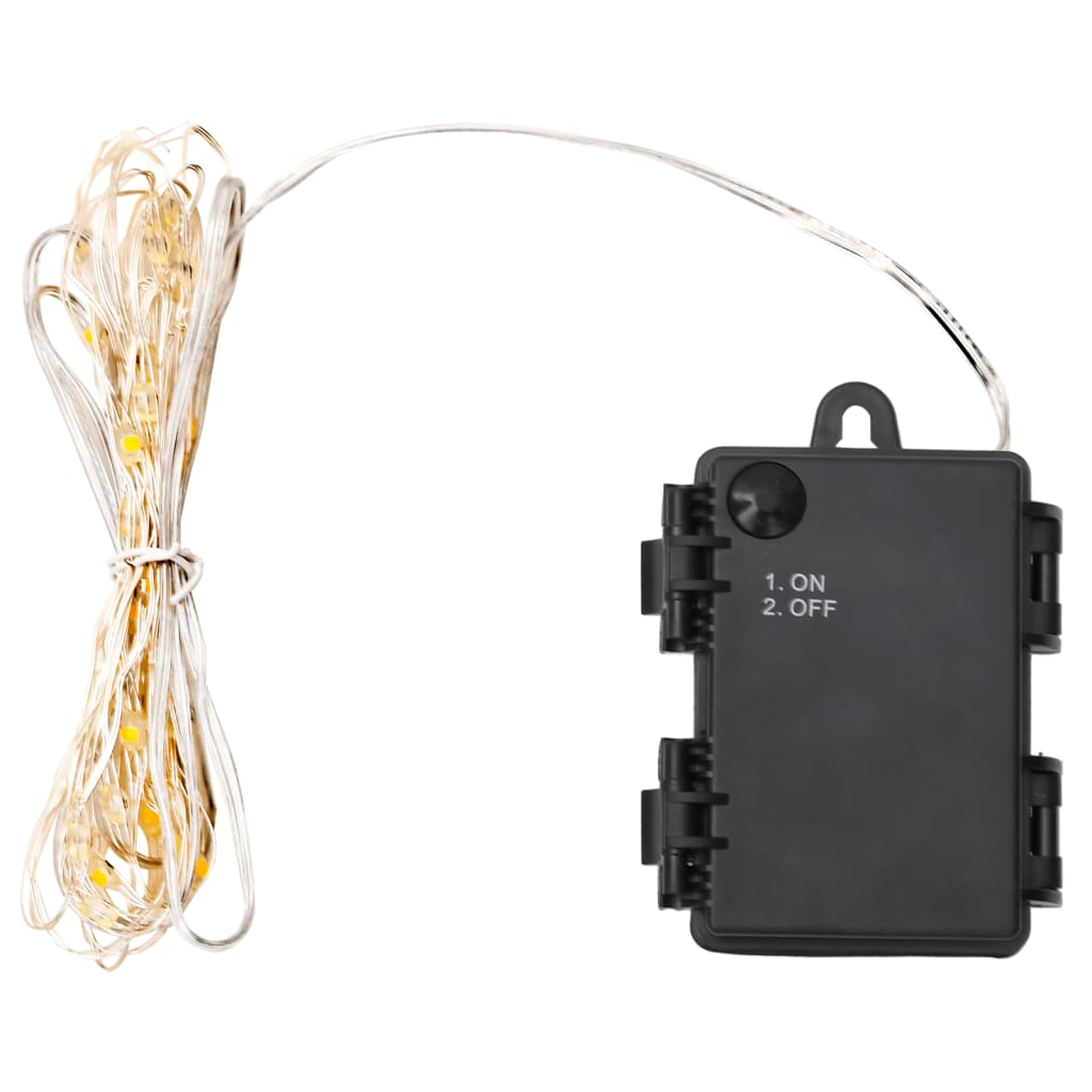 Vidaxl Garland léger avec 66 LED et ventilateur 660 cm