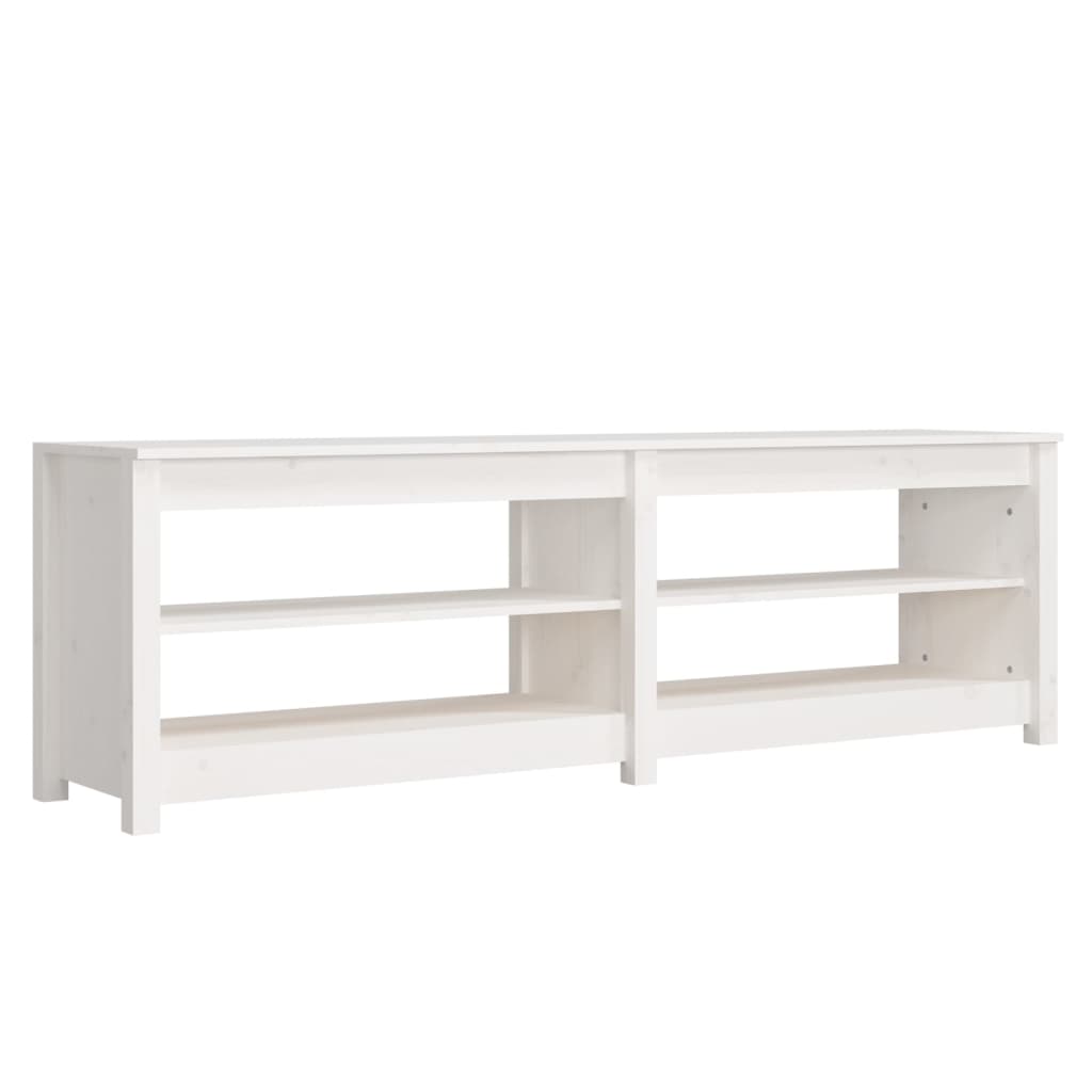 VidaXL shoe sofa 160x36.5x50 cm solid pine white