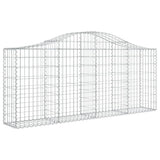 VidaXL Schans baskets 13 st vaulted 200x30x80 100 cm iron