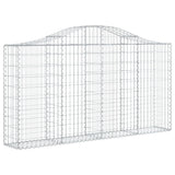 Vidaxl Schans Pankets 6 St Vaulted 200x30x100 120 cm fer