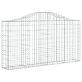 VidaXL Schans baskets 13 st vaulted 200x30x100 120 cm iron